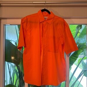 Zara Orange Boxy shirt (S)